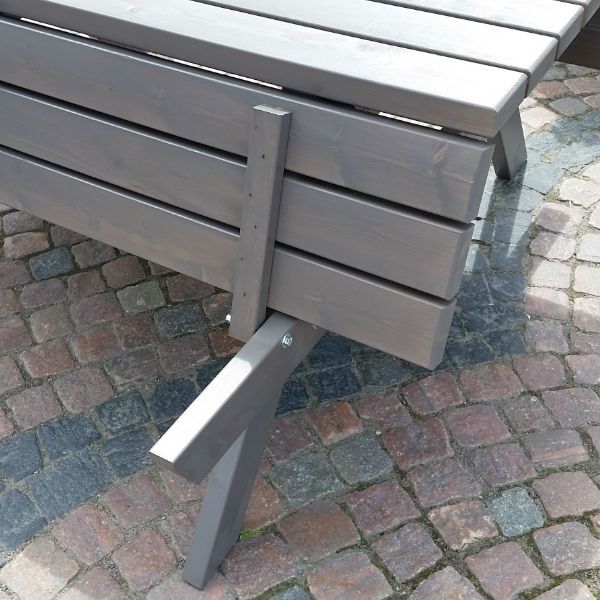 Picknickbord & Parkbord | Picnic Picknickbord 170 cm i grått