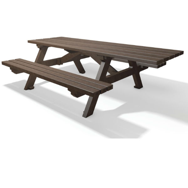 Picknickbord & Parkbord | Picknickbord Sedum - underhållsfritt för rullstol