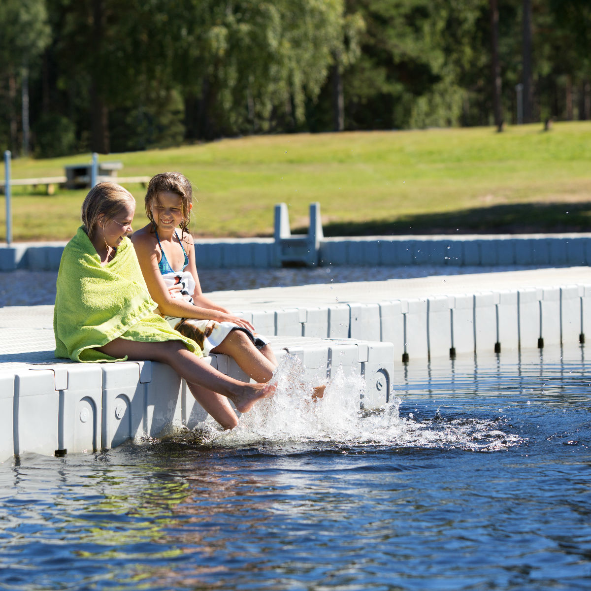 Flytbryggor | Badbrygga EZ Dock 8,1 meter