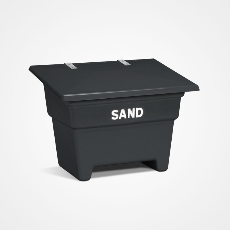 Sandbehållare | Sandbehållare Antracitgrå 130L-550L