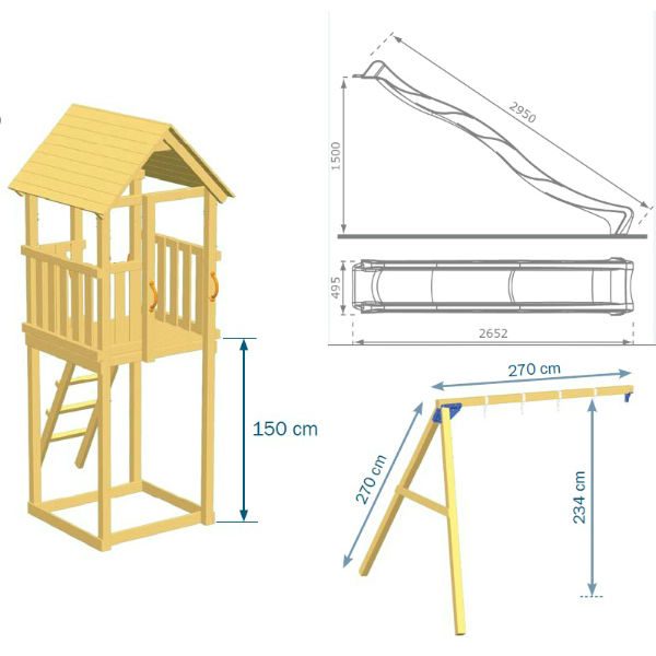 Lektorn | Lektorn Kiosk med Gunga