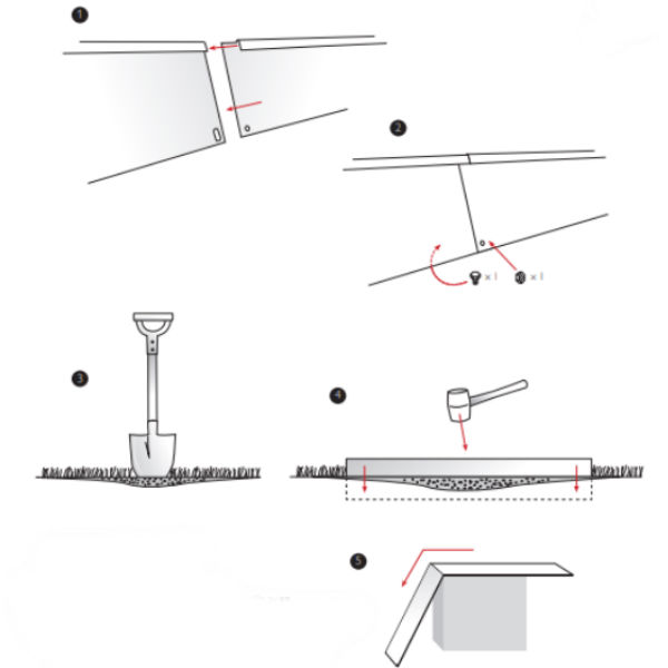 Rabattkanter & Trädringar | Rabattkant Hög, 1mm, Wernamo Design