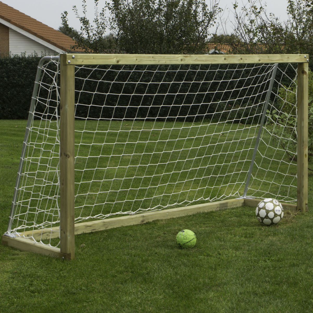 Fotbollsmål | Fotbollsmål i Trä 240 x128 cm