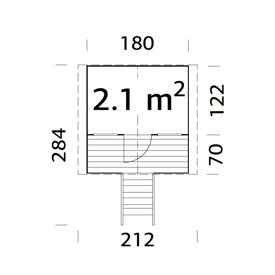 Lekstugor | Lekstuga Toby 2,1 m2