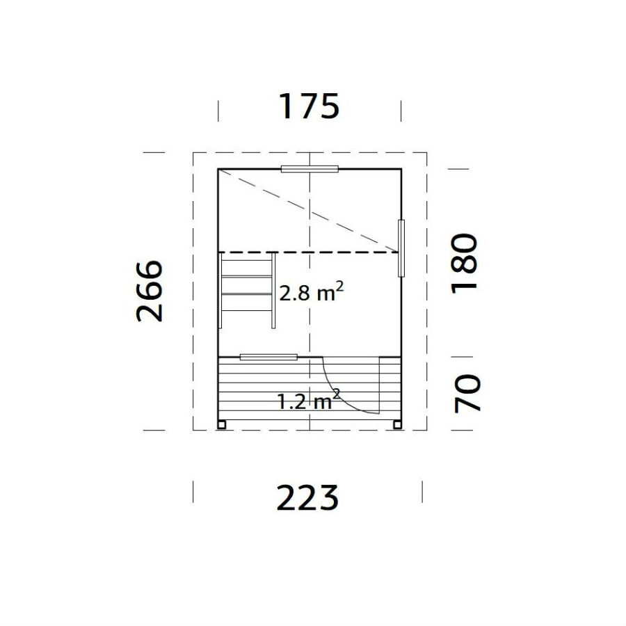 Lekstugor | Lekstuga Elina 2,8 m2