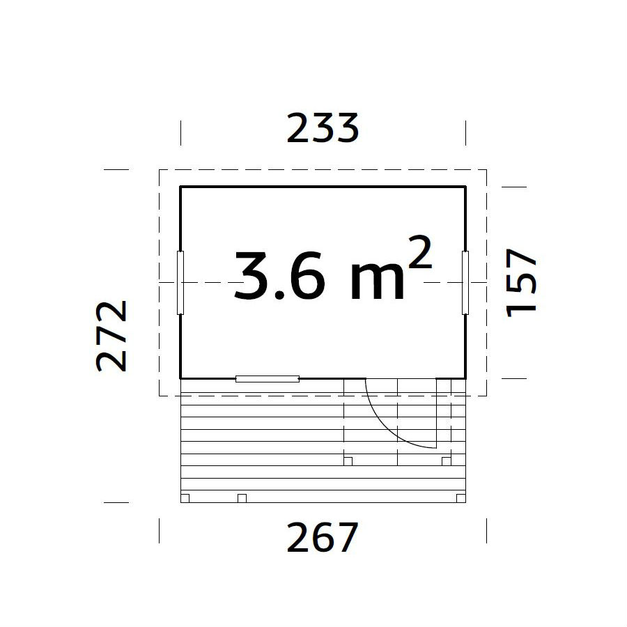 Lekstugor | Lekstuga Otto 3,6 m2