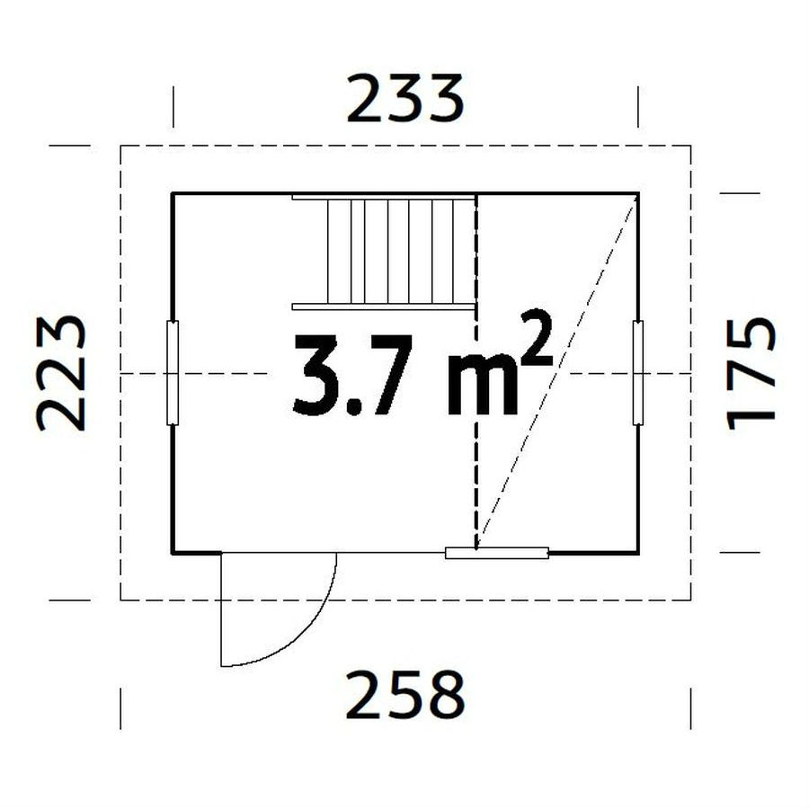 Lekstugor | Lekstuga Grete 3,7 m2