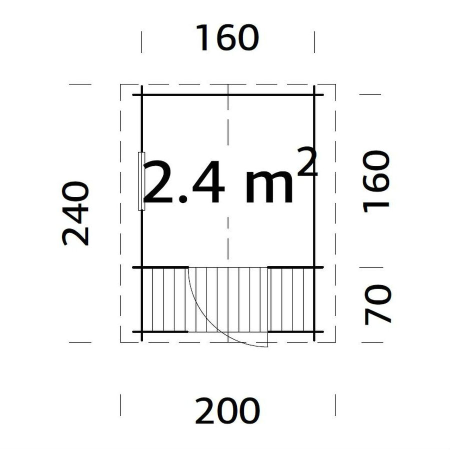 Lekstugor | Lekstuga Sam 2,4 m2