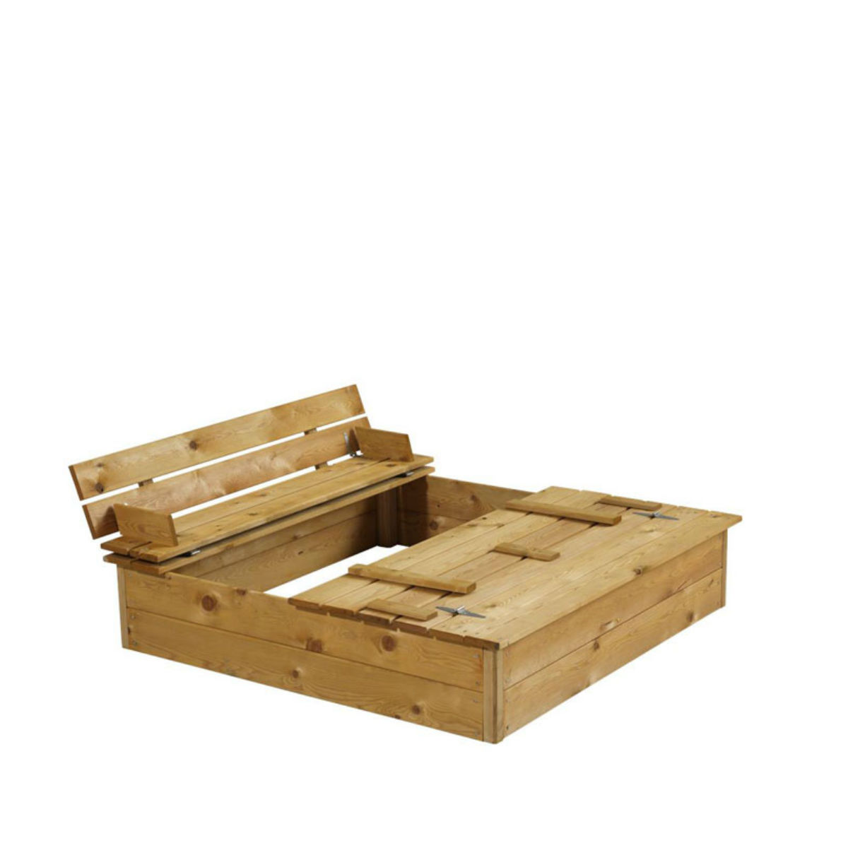 Sandlådor | Sandlåda 120 med bänk och lock