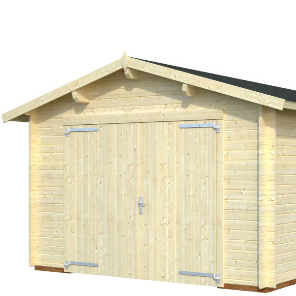 Garage & Utehus | Garage 19 m2 med portar av trä
