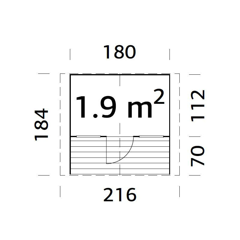 Lekstugor | Lekstuga Felix 1,9 m2