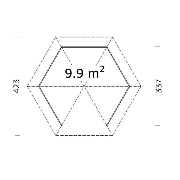 Lusthus | Lusthus 9,9 m2  