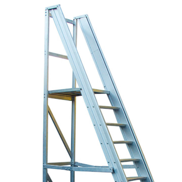 Trappstegar | Mobil trappa i aluminium 200cm