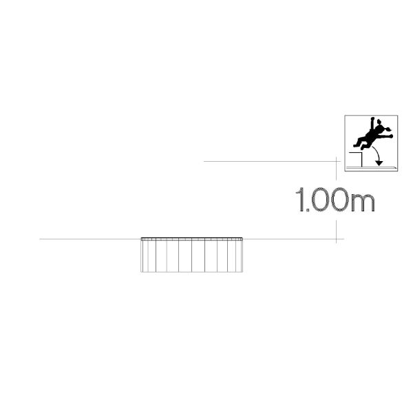 Studsmattor | Rund Trampolin 0,8m