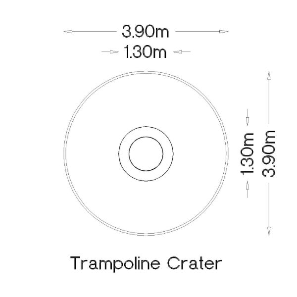 Studsmattor | Rund Trampolin 0,8m