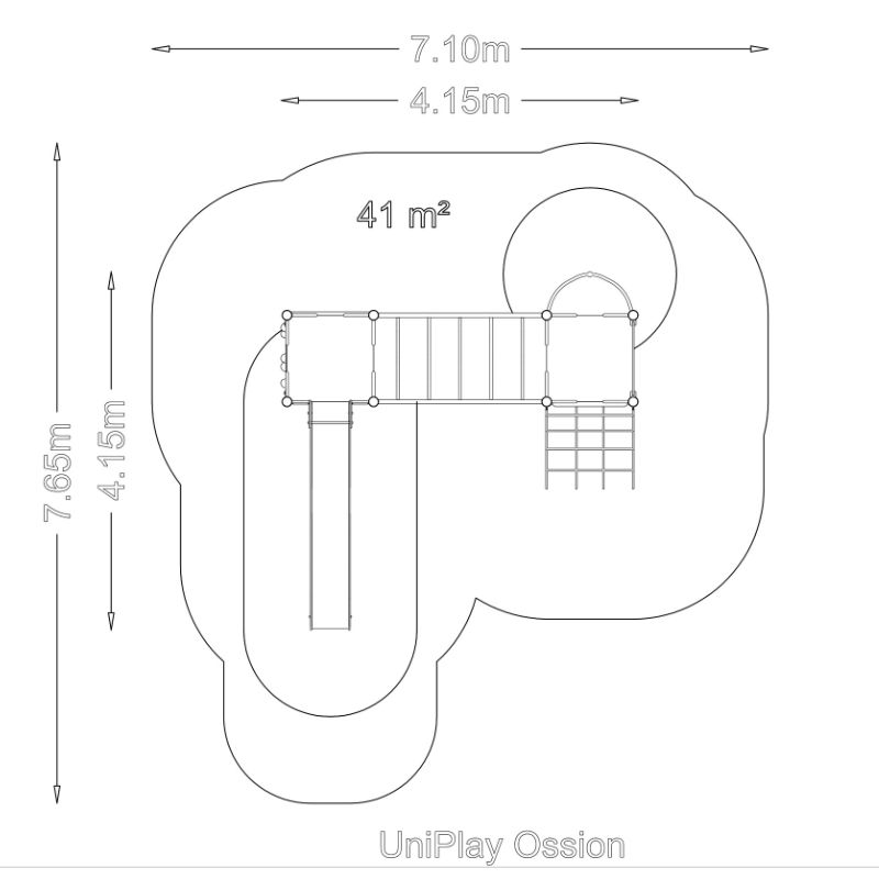 Med rutschkana | UniPlay Ossion