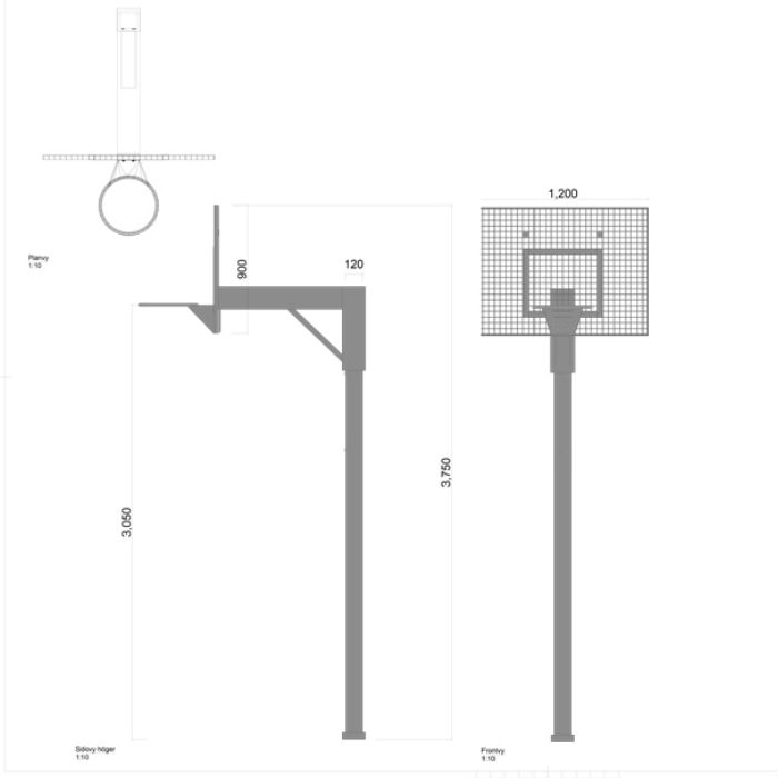 Basketställningar | Justerbart basketstativ Florida