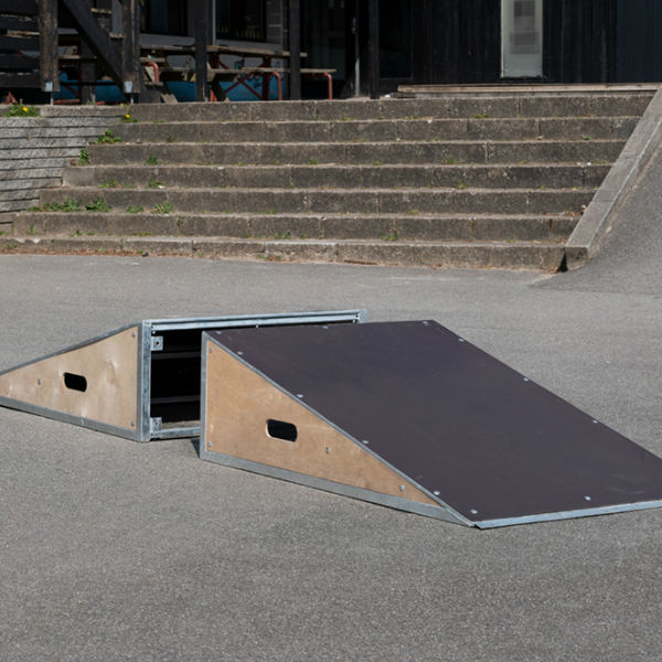Skateboardramper | 4 st ramper och 1 st box