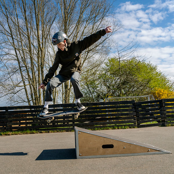 Skateboardramper | Skateramp extra bred