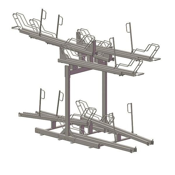 Tvåvånings Cykelställ | Dubbelsidigt 2-vånings cykelställ Tornet Basic