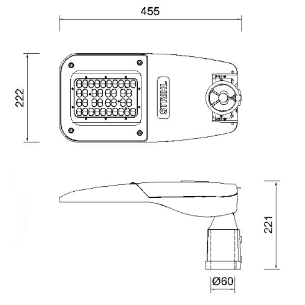 Armaturer | LED armatur Hercules Small 10-60W 