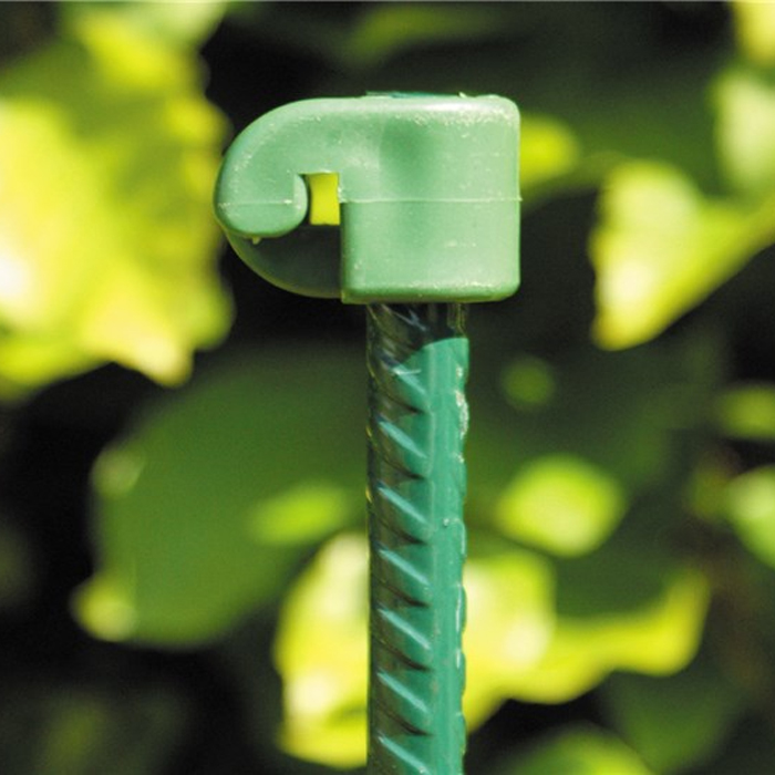 Staket & Räcken | Tentorstolpe, grön med grön isolator, 25 st