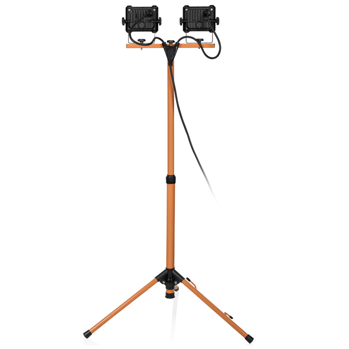 Arbetsbelysning | LED-arbetslampa tripod 2 x 10W