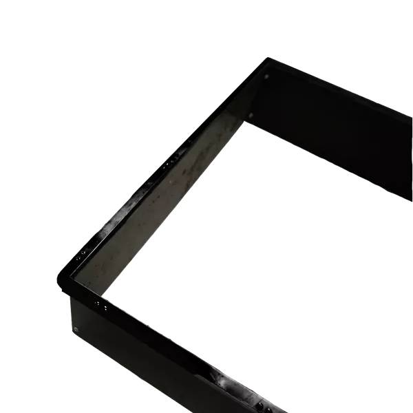 Rabattkanter & Trädringar | Snigelkant till pallkrage 1200x800 mm i svart