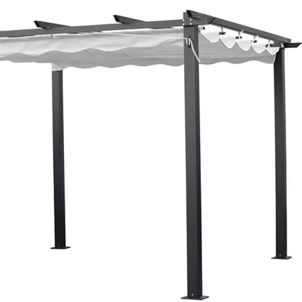 Pergola | Pergola 4x4 m i grått