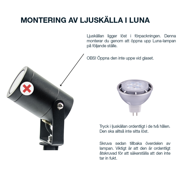 Markbelysning | Luna, startpaket - Lightson