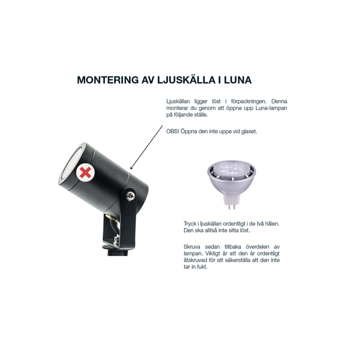 Markbelysning | Luna - Lightson