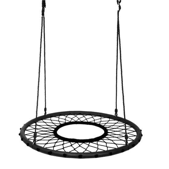 Kompisgunga | Rundgunga Ø100 cm, svart