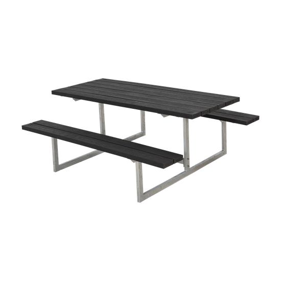 Picknickbord & Parkbord | Basic Picknickbord underhållsfritt med brädor av återvunnen textil - plast 