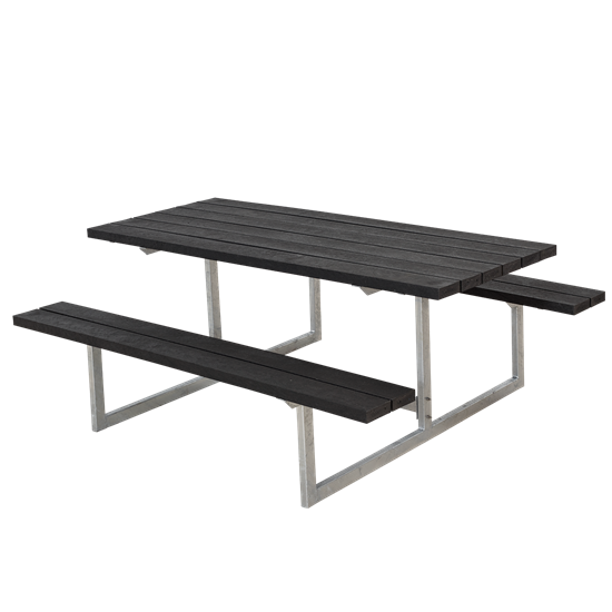 Picknickbord & Parkbord | Basic Picknickbord underhållsfritt med brädor av återvunnen plast 