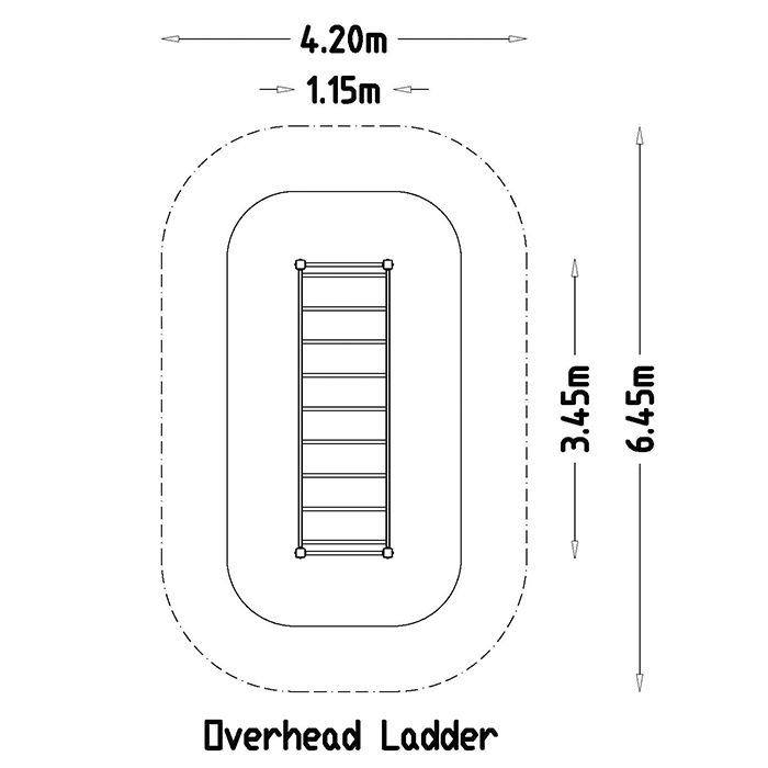 Utegym | Monkeybar Ladder