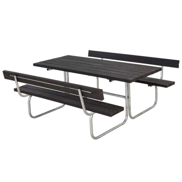 Picknickbord & Parkbord | Classic Bord-Bänkset med ryggstöd 