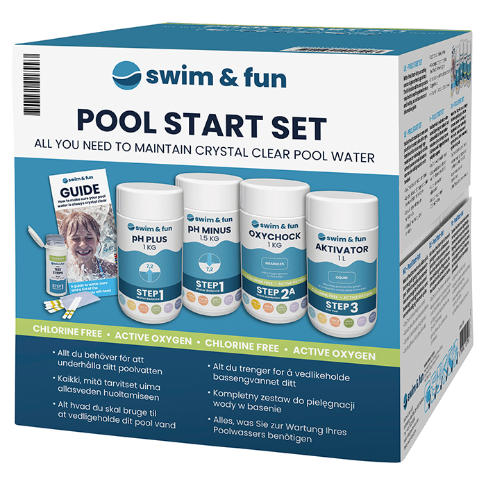 Pooltillbehör | Pool Start Set Chlorine free