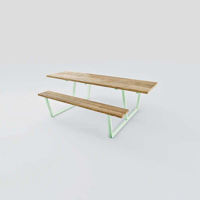 Picknickbord & Parkbord | Bänkbord PONGO Tillgänglig Furu