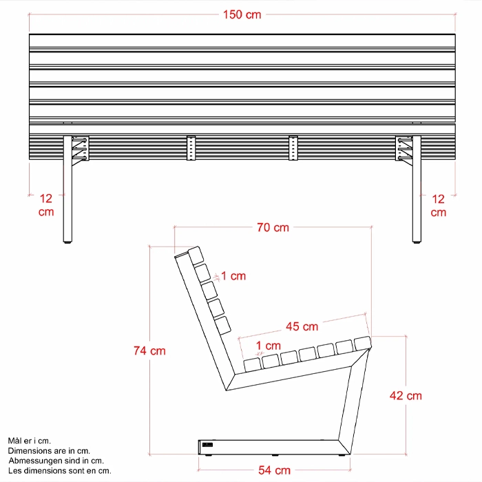 Café & Trädgårdsmöbler | Siesta Living Soffa