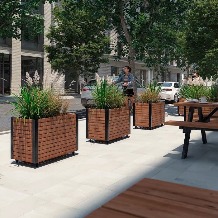 Planteringskärl | Cubic Living planteringslåda