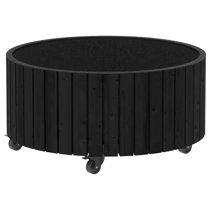 Planteringskärl | Circle planteringslåda - Ø70/35 cm